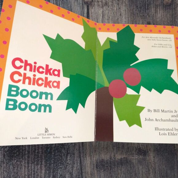 Chicka Chicka Boom Boom Board Book - Picture 4 of 10